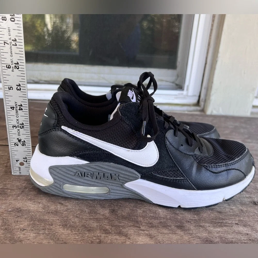 Nike Air Max Excee Womens Sneakers Black/White-Dark Grey Size 11 CD4165-001 - Picture 13 of 16